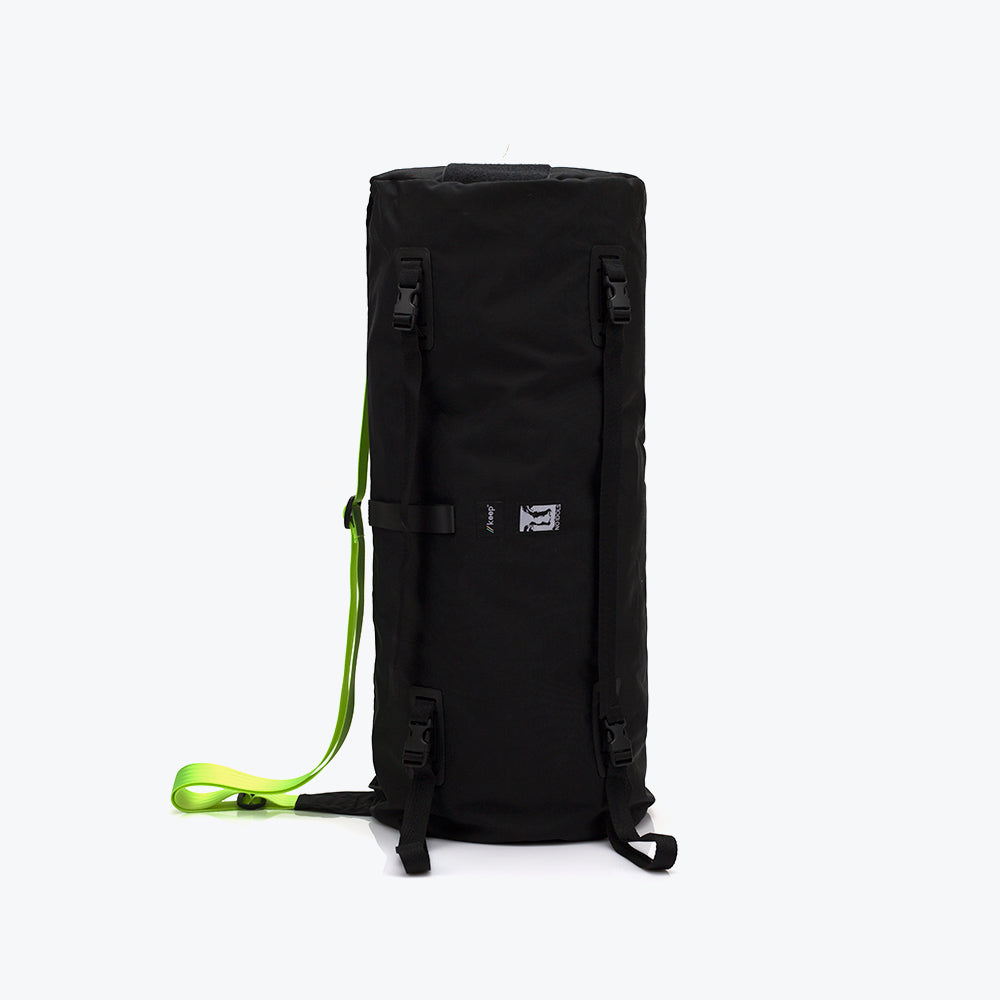 NO IDOLS x keep® Bronx training bag. black / CORDURA®
