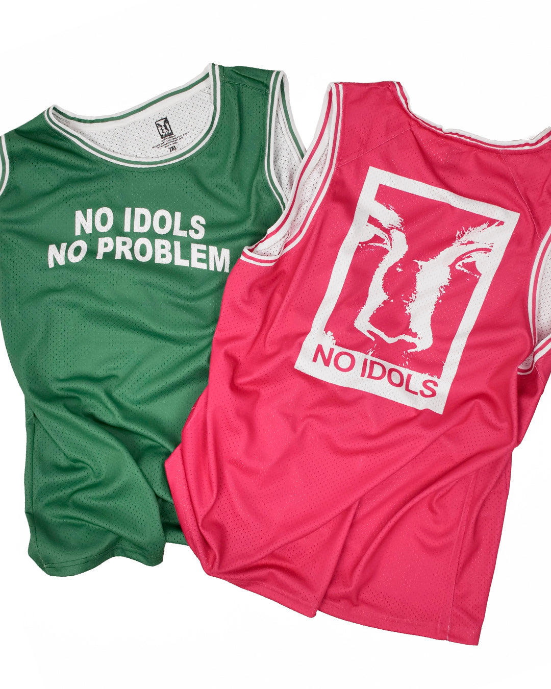 NO IDOLS Green Tank top