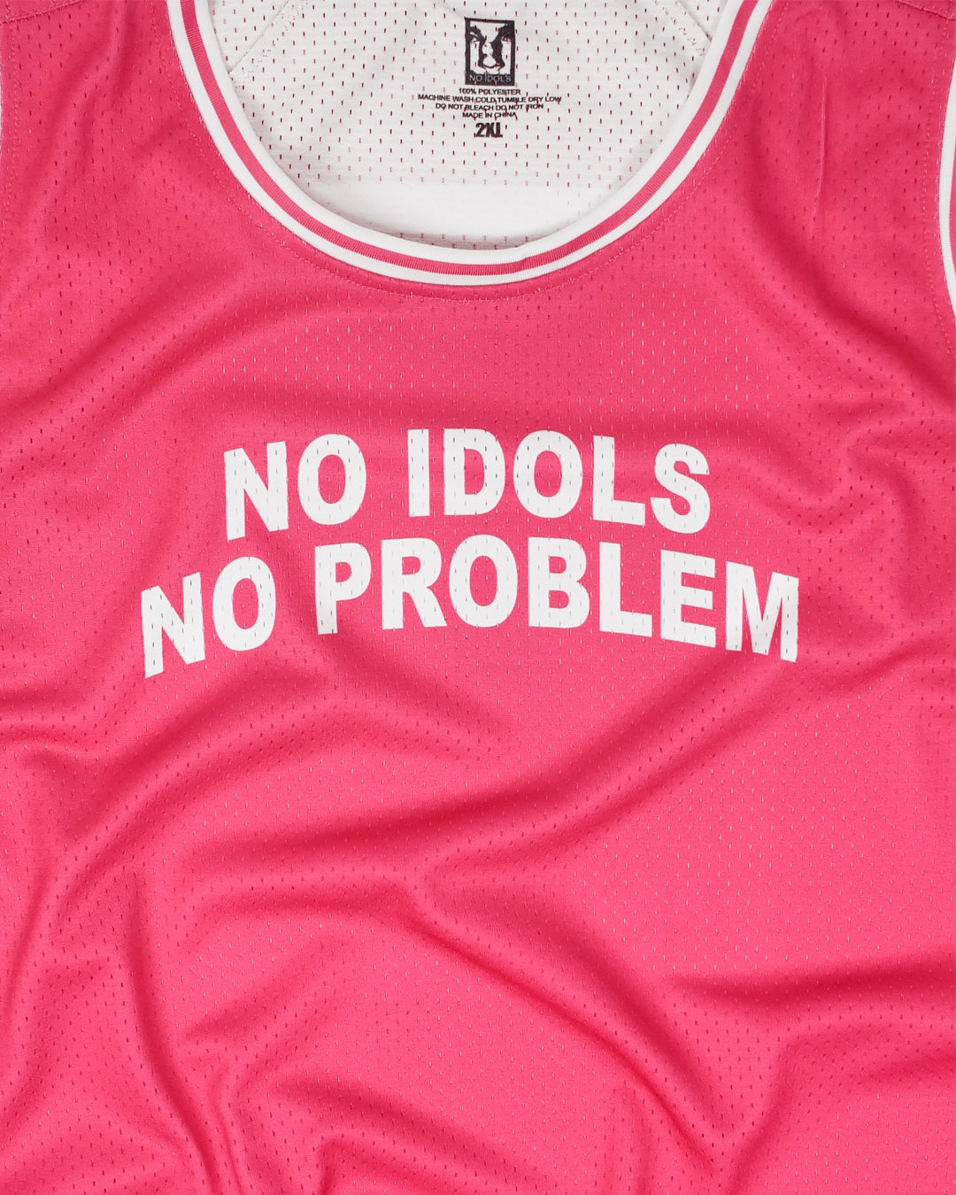 NO IDOLS Pink Tank top