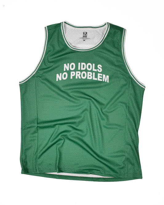 NO IDOLS Green Tank top