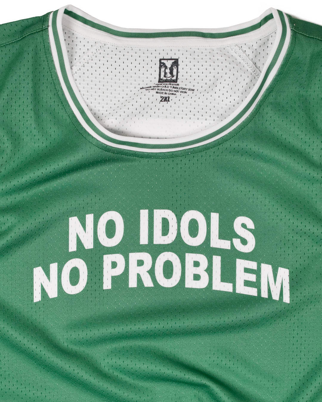 NO IDOLS Green Tank top